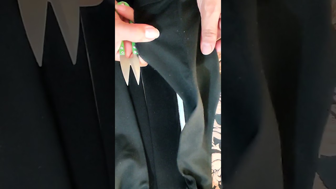 گشادکردن لباسهای جلوباز با یقه