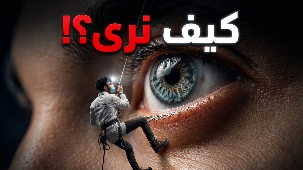 👁️ رحلة مذهلة إلى داخل العين واجزائها | كيف نرى العالم؟ 🤯