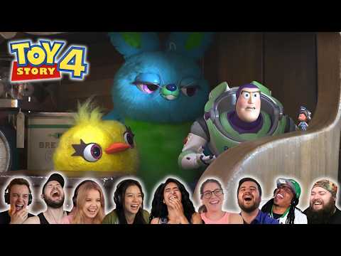 TOP Reaction to ''Ducky & Bunny's Plan To Get The Key'' in Toy Story 4 (2019)