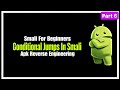 CONDITIONAL JUMPS IN SMALI | SMALI FOR BEGINNERS IN HINDI | #smali #modding #apk #reversengineering 