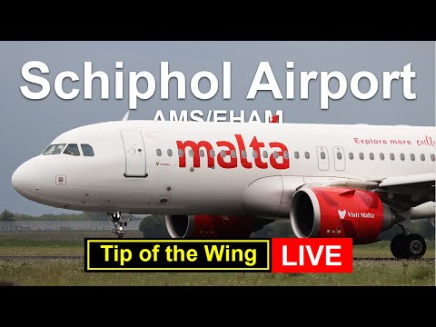 馃敶 Live; Amsterdam Schiphol Airport #27 - 18 augustus 2025 (NL/ENG)