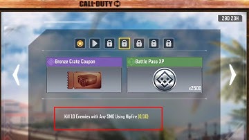 Kill 10 enemies with any SMG Using HipFire