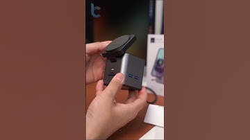 Unbox Dock sạc không dây 15W WiWU Cube Hub 9in1 USB-C mới nhất!  #asrm #docksaciphone  #xuhuong