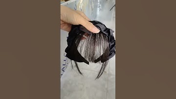 Tóc giả mái thưa kèm cài #tocmai #caimaithua