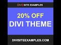 Divi Website Examples | Divi Theme Examples