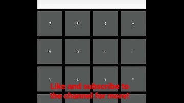 Creating a calculator in Python using Kivy !