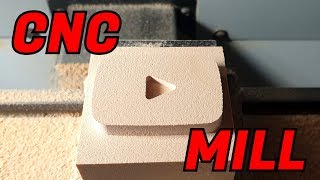 CNC | Milling a Youtube Play Button | EMCO Concept Mill 105