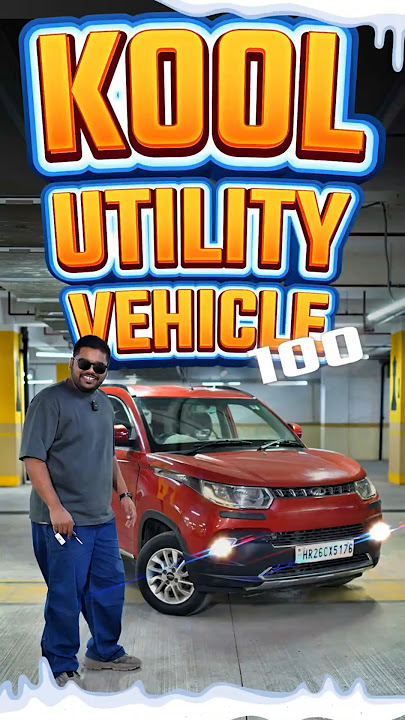 Mahindra KUV100 - 100% Kool Utility Vehicle 🥶 #cars24
