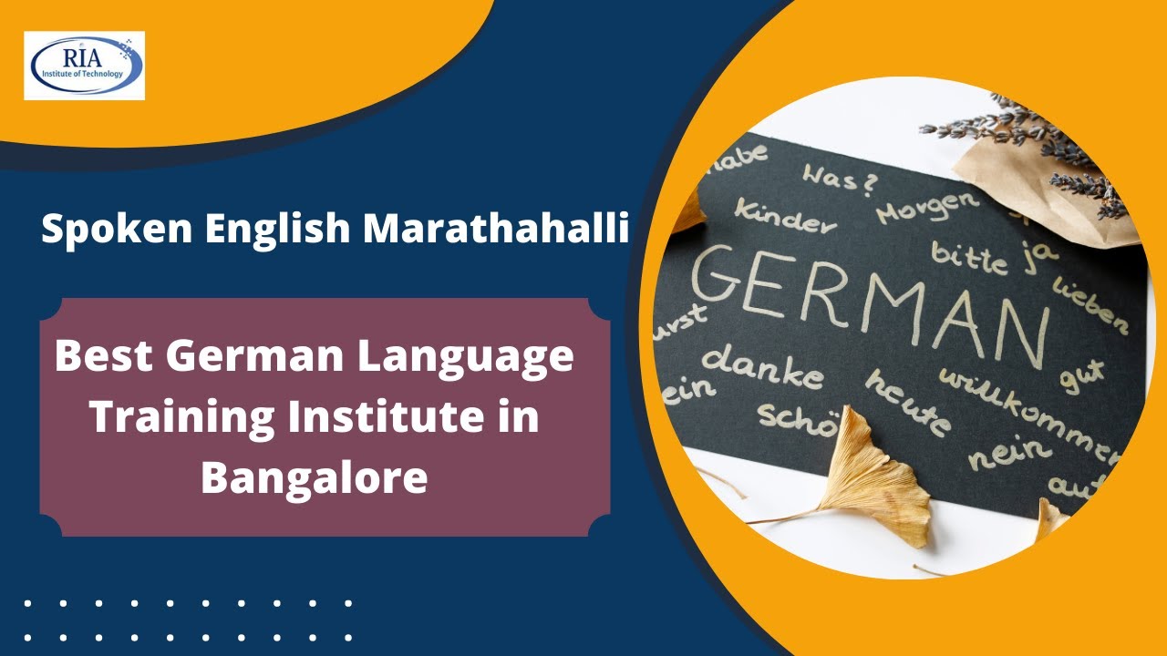 Best German Language Training Institute in Bangalore Spoken English