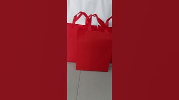 Túi Vải Không Dệt Đỏ