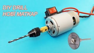 How To make a Hobby Drill At Home.