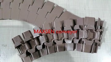 Maxsen 880TAB-K325 plastic top conveyor chain side flexing plastic chain