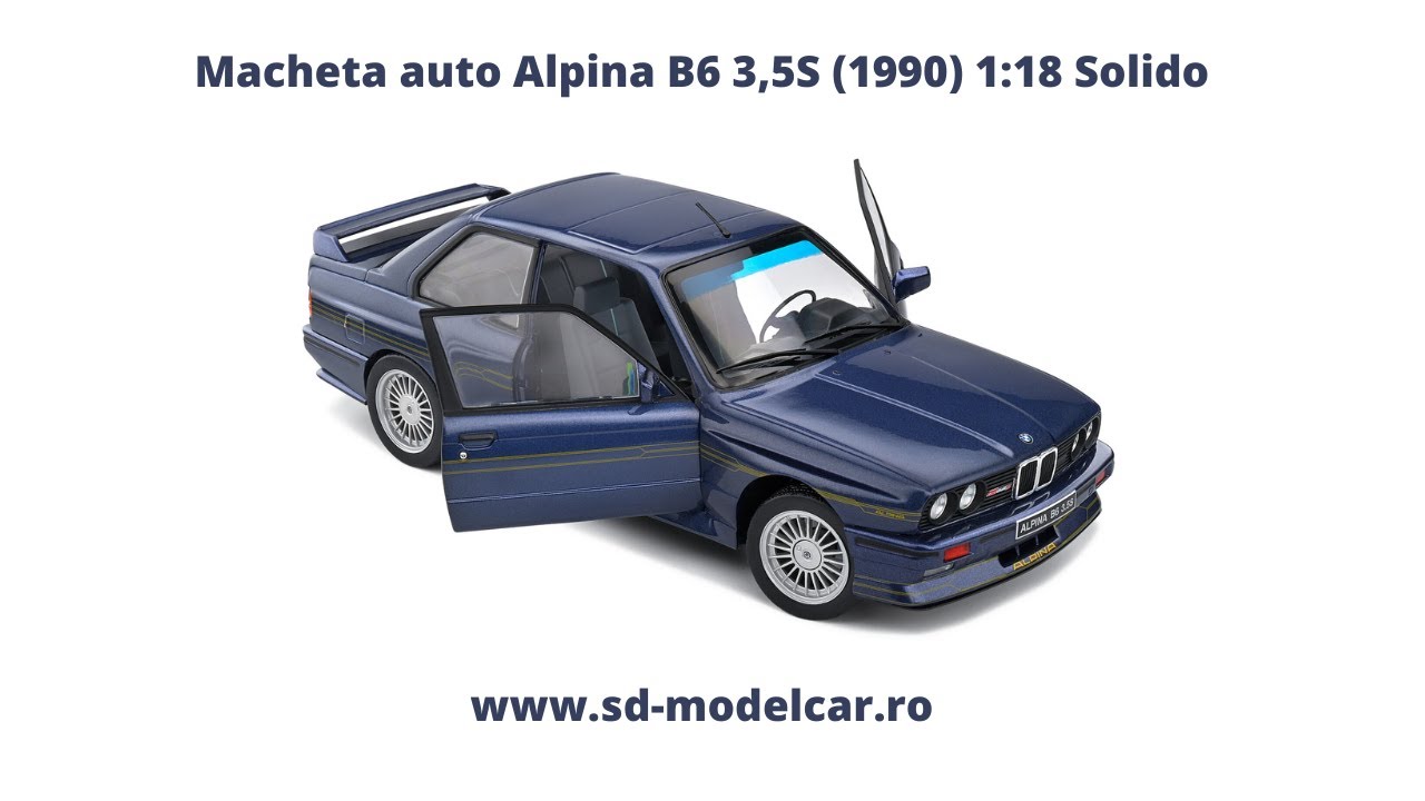 1:18 Alpina C2 2.7 (BMW E30 Cabriolet), Red - Modelcar Group