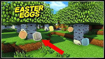 EASTER EGGS IN MINECRAFT!