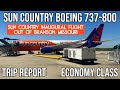 [INAUGURAL FLIGHT] Sun Country Boeing 737-800 (ECONOMY) Branson, MO (BKG) - Minneapolis (MSP)
