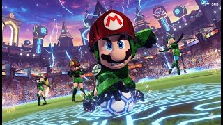 TEAM MARIO, PEACH, ROSALINA, DAISY CUP BATTLES  - Mario Strikers Battle League