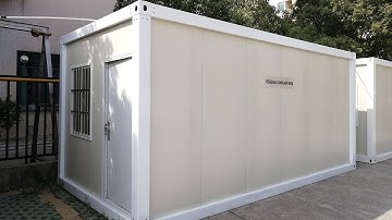Installation Of Detachable Container House