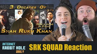 3 Decades Of SRK | Tribute To The Legend Of Indian Cinema 2022 | SRK SQUAD | irh daily REACTION!