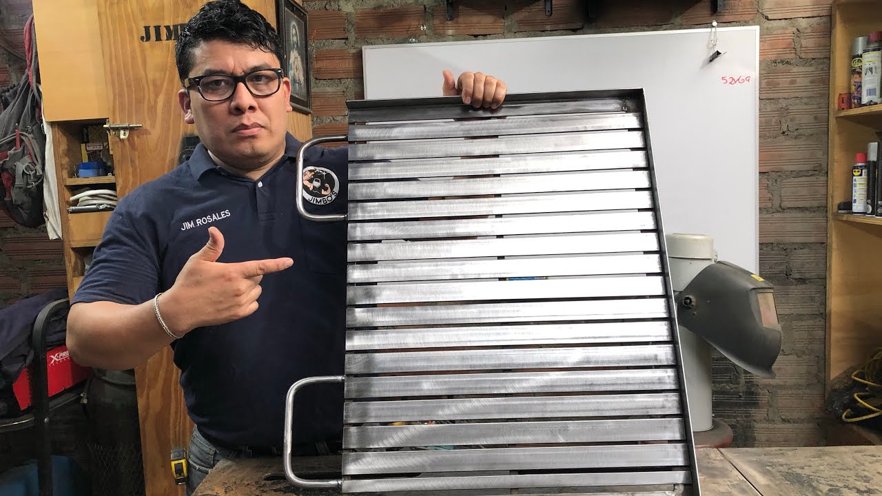 ✅Como FABRICAR UNA PARRILLA DE Hierro 3.1🔥