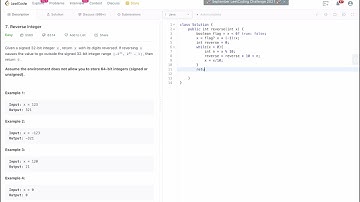 Leetcode Interview Question - Reverse Integer