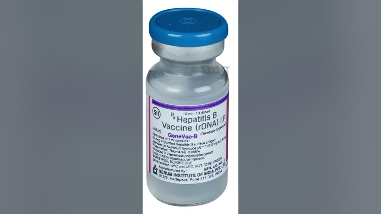 Hepatitis B Vaccine Dise, schedule, route health YouTube
