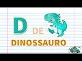 APRENDENDO A LER - Conhecendo a LETRA &quot;D&quot;  |  ANTES DA NANINHA D de dinossauro