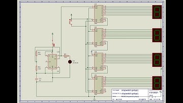 Counter System Using 555 and 4026 IC