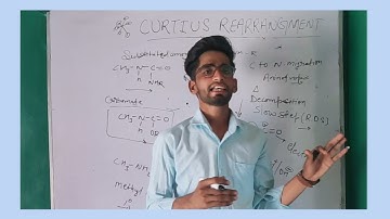 CURTIUS REARRANGEMENT REACTION MECHANISM ||CSIR-NET/GATE||#CURTIUSREARRANGEMENT