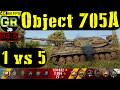 World of Tanks Object 705A WoT Replay - 10 Kills 8.2K DMG(Patch 1.4.0)