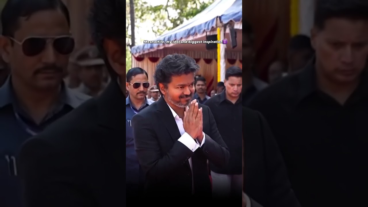 Real Mass Aura 🔥 #Shorts #ThalapathyVijay #TamilCinema #MassEntry #VijayFans