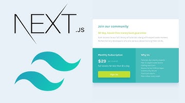 Tailwind CSS & Next.js - Build a Price Grid component