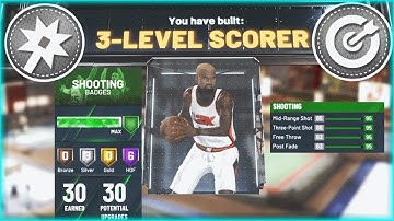 BEST SHOOTING BUILD ON NBA 2K20! BEST 3-LEVEL SCORER SHOOTING GUARD BUILD!