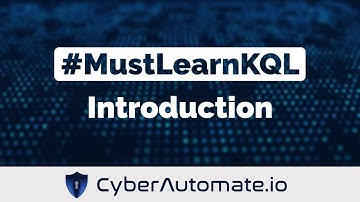 1. Must Learn KQL: Introduction