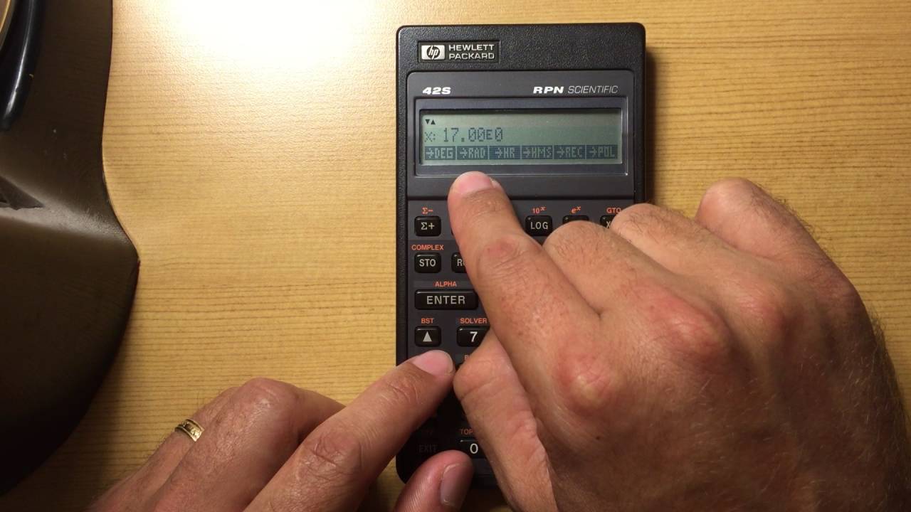 HP 42s Review YouTube