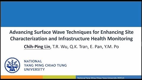 Advancing Surface Wave Techniques for Site Characterization and Infrastructure Health Monitoring