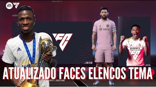 FIFA 16 MOBILE MOD 23 OFFLINE ATUALIZAÇÃO ANDROID ELENCOS FACES NOVO TEMA MELHOR