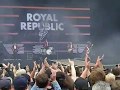 Capture de la vidéo Royal Republic - Battery (Metallica Cover) @ Download Festival 2019