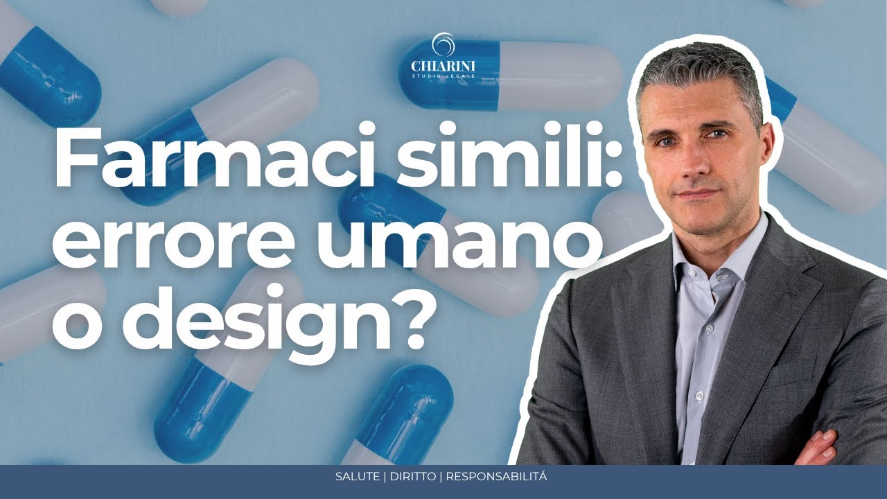 Farmaci dal nome simile: errore umano o design sbagliato?