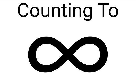 Tellen tot oneindig