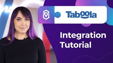 How to Integrate Voluum tracker with Taboola