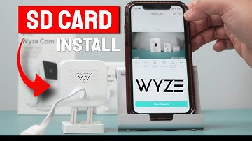 Wyze Cam SD Card Installation (Install and Setup)