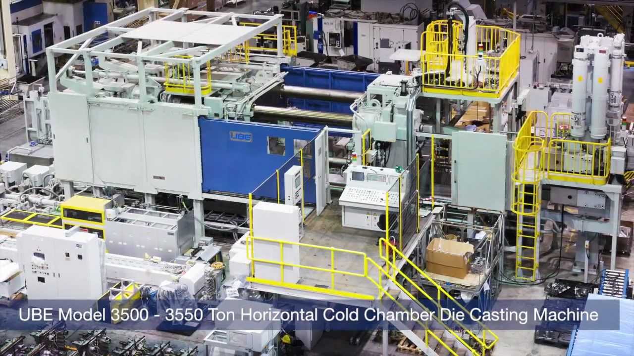 Honda Ube Die Casting Machine Youtube