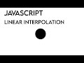 Linear Interpolation For Animations With Javascript