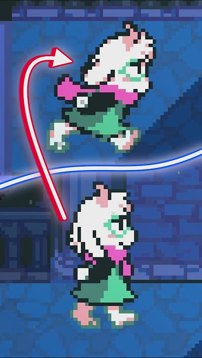 Kris' New Running Animation is HILARIOUS 💫 Deltarune Chapter 4 Fan Mods Shorts #deltaruneshorts