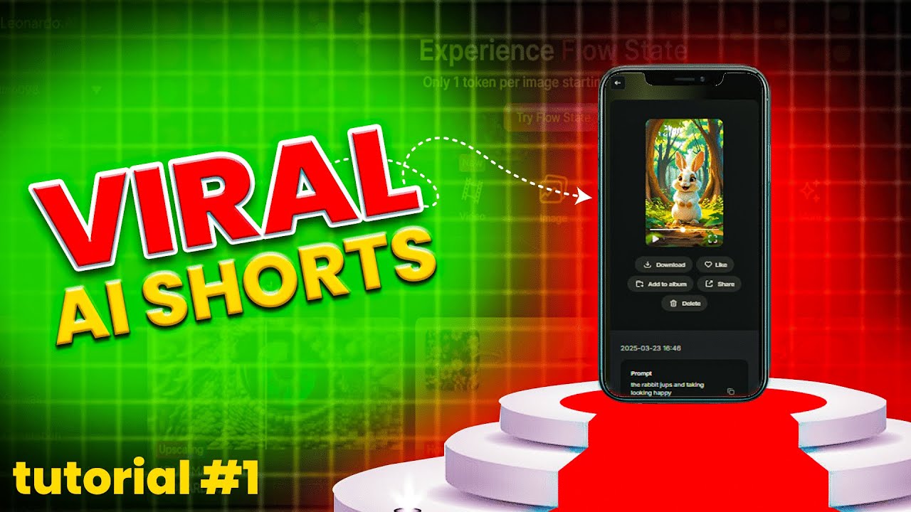How to make VIRAL AI Shorts with mobile phone - YouTube