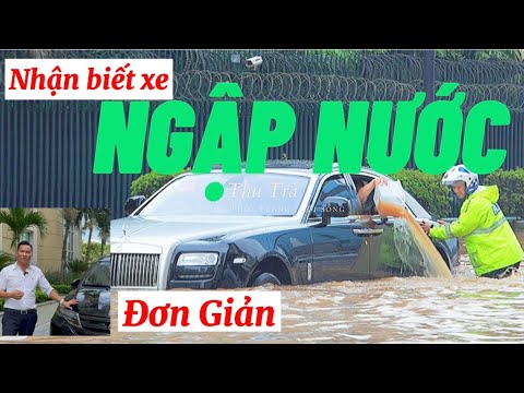 Cách Nhận Biết Xe NGẬP NƯỚC,THỦY KÍCH Đơn Giản Nhất mới 2023