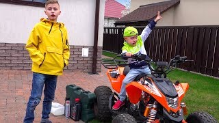 Первое ТО квадрика. ТЕСТИРУЮ квадрик!!!?New SUPER Car Ride On POWER WHEEL and Review Toys Video Первое ТО квадрика. ТЕСТИРУЮ квадрик!!!?New SUPER Car Ride On POWER WHEEL and Review Toys Video