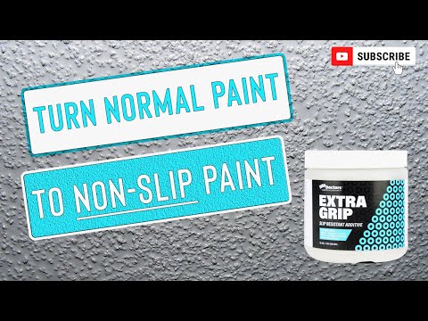 Video: Anti-slip coatings: types and applications. How to make a non-slip coating for a ramp, porch or bathroom