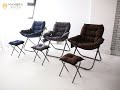 《MAMORU》麂皮絨雲朵懶人沙發躺椅(買就送摺疊凳/午休椅/午睡床/折疊椅/懶人椅/休閒椅) product youtube thumbnail