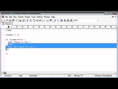 Beginner PHP Tutorial - 19 of 200 - if _ else if Statement  (www.dynamicwebart.com)
